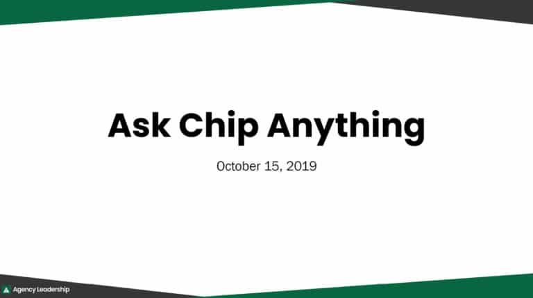 Ask Chip Anything - October 2019