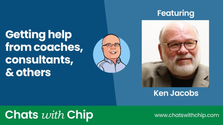 Getting help from coaches, consultants, and others